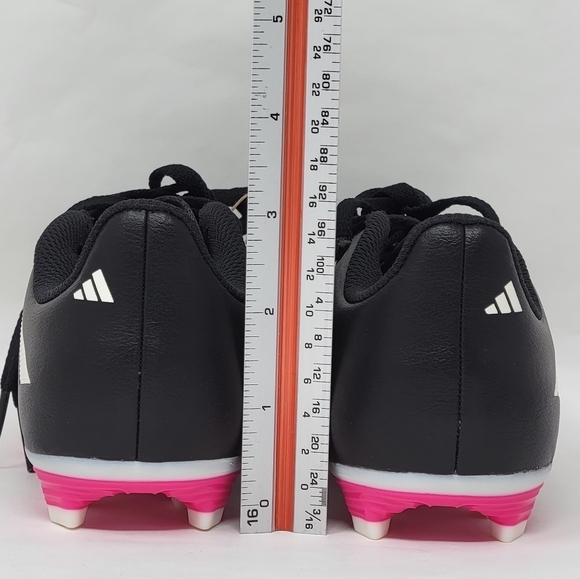 Adidas Copa Pure.4 Fg Jr GY9041 Soccer Cleats Black White Pink Youth Size 1 New - Picture 7 of 11